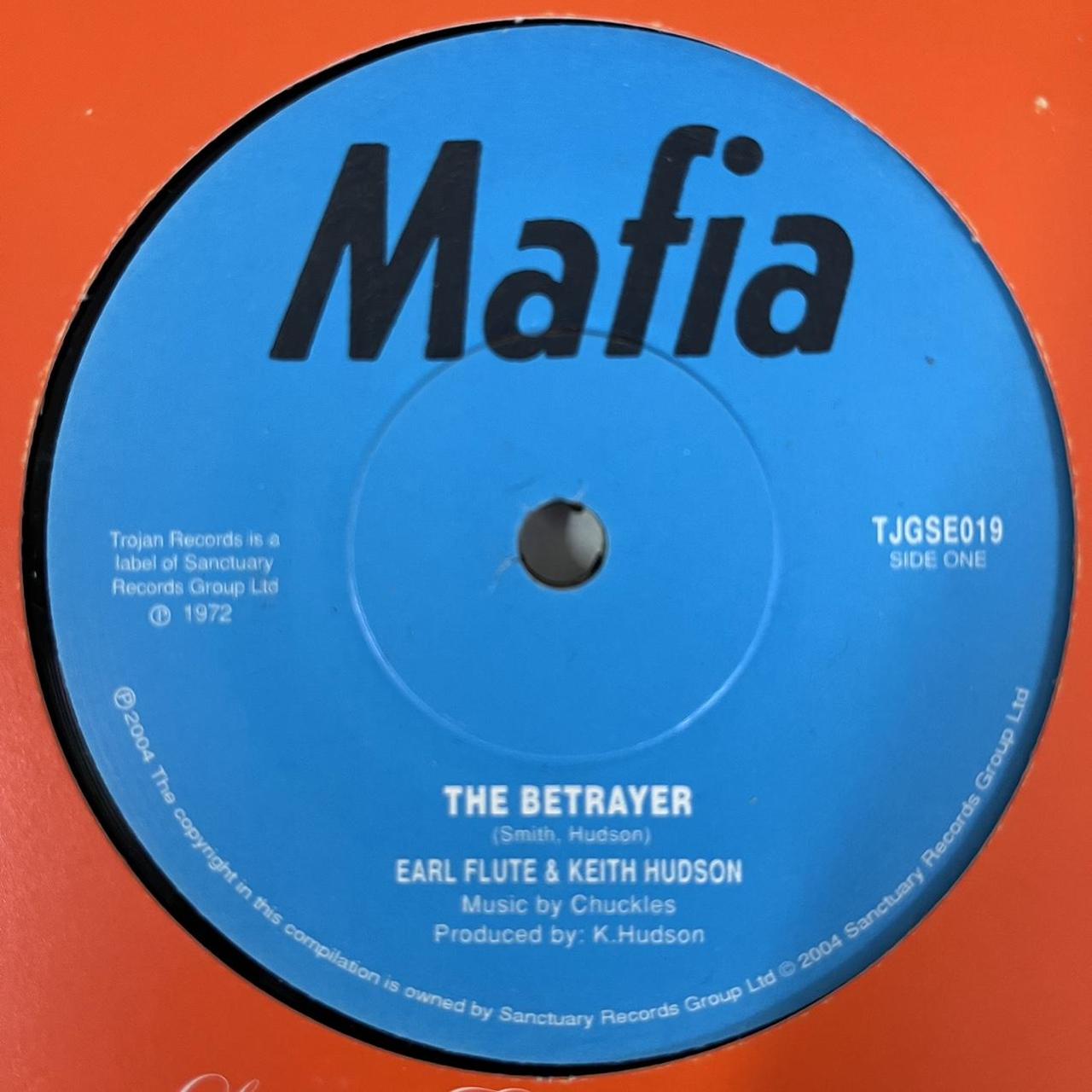 Earl Flute & Keith Hudson “The Betrayer” / “Hot Stuff” 2 Track 7inch Vinyl