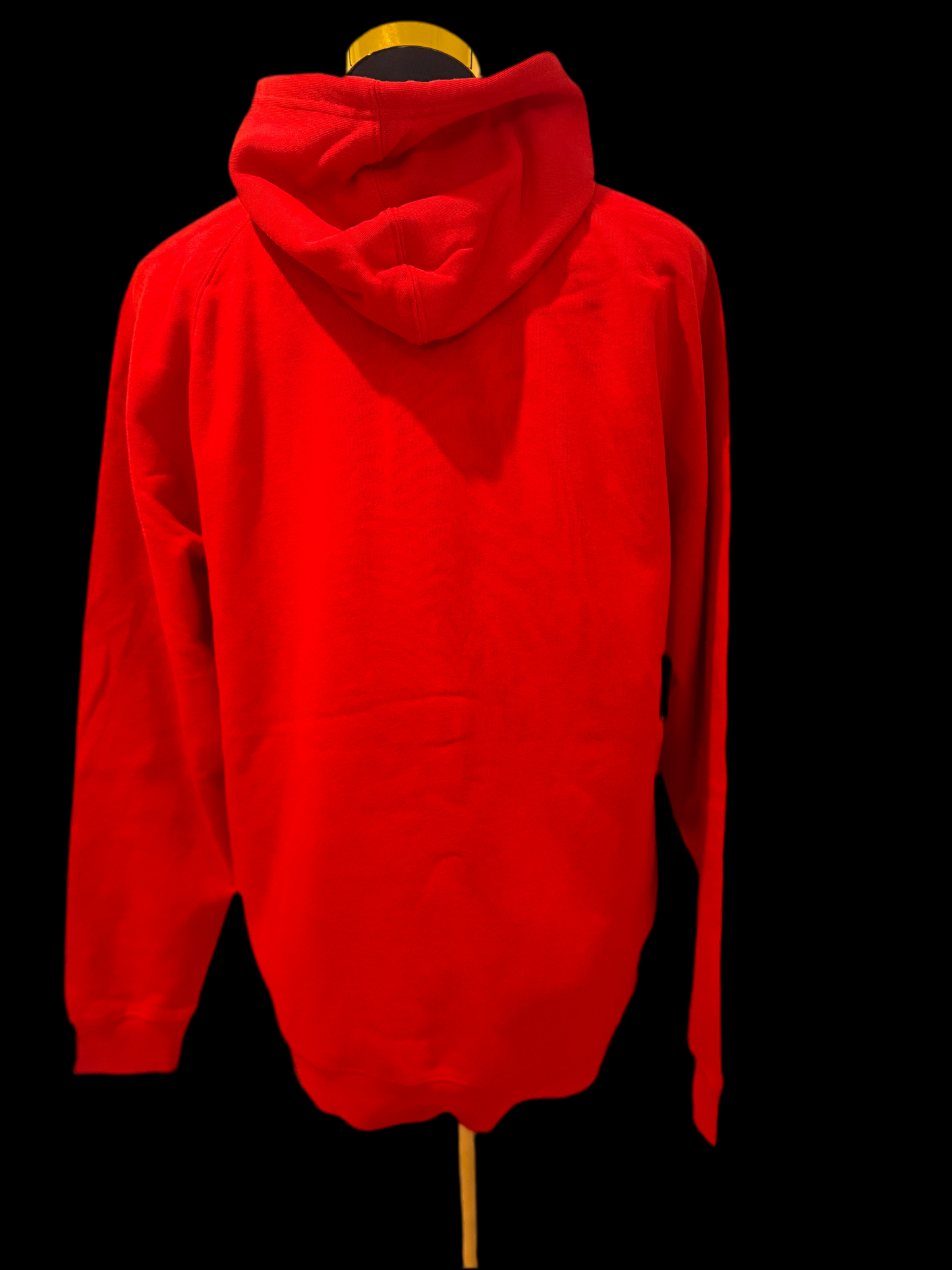 MF DOOM Mad Villain ‘ALL CAPS’ 100% Cotton Red Chest Logo Hoodie