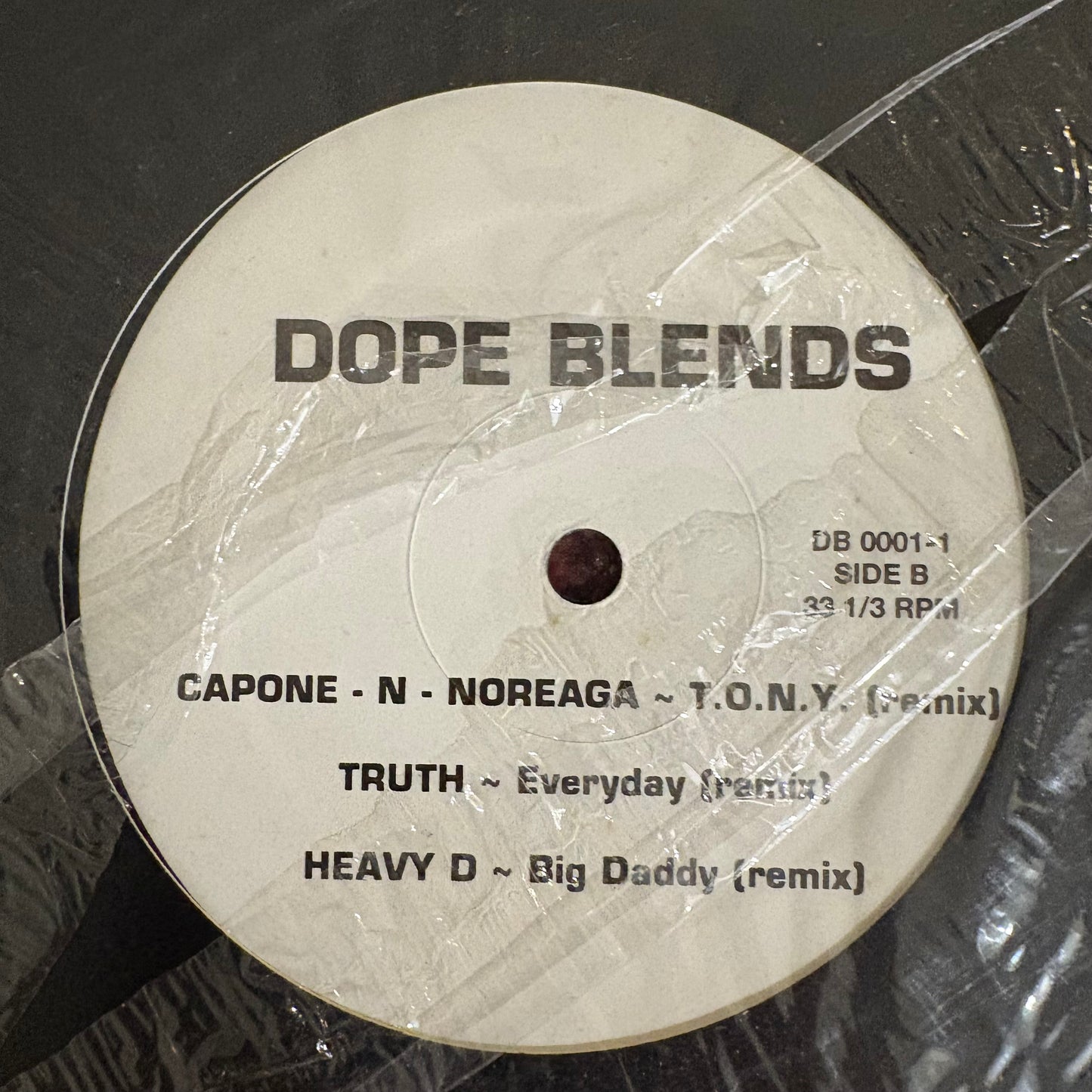 Dope Blends 6 Track 12inch Vinyl LP Still Sealed includes Redman, Heavy D and Capone