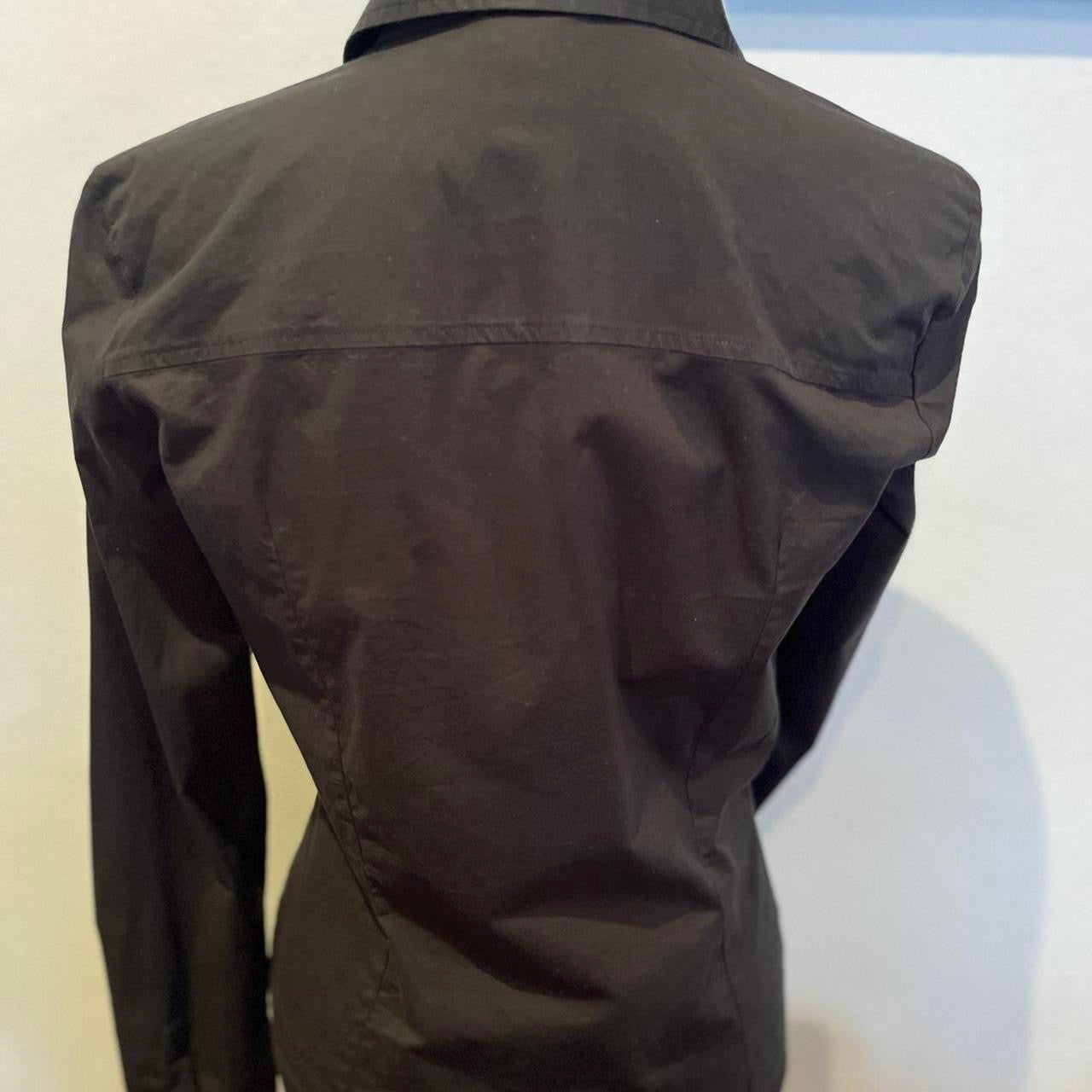 Dolce & Gabbana Women’s 100% Cotton Black Shirt Size M 42 Made in Italy