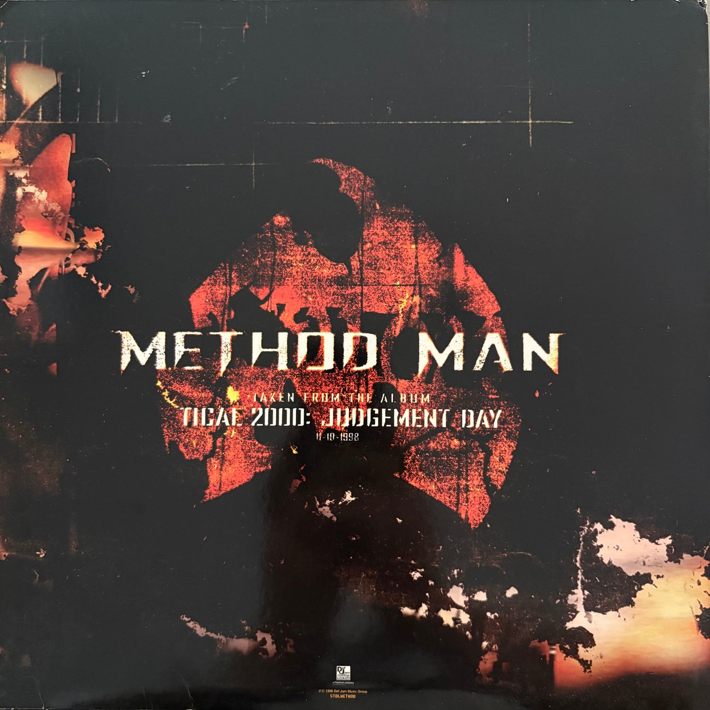 Method Man “Judgement Day” 6 version 12inch Vinyl