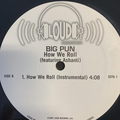 Big Pun “How we Role” 3 Track 12inch Vinyl Record