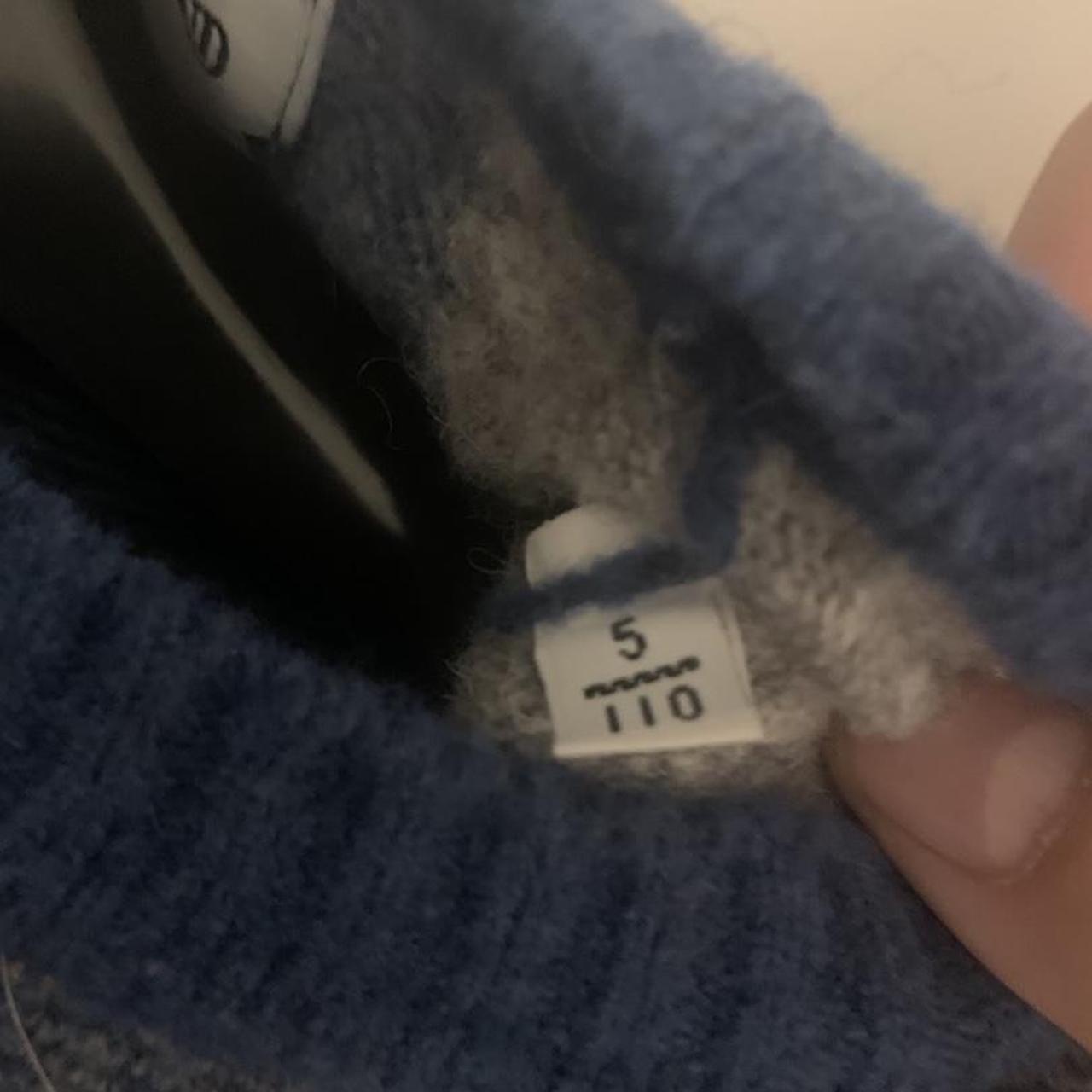 Stone Island Stone Island Junior Blue Wool Sweater Size 5