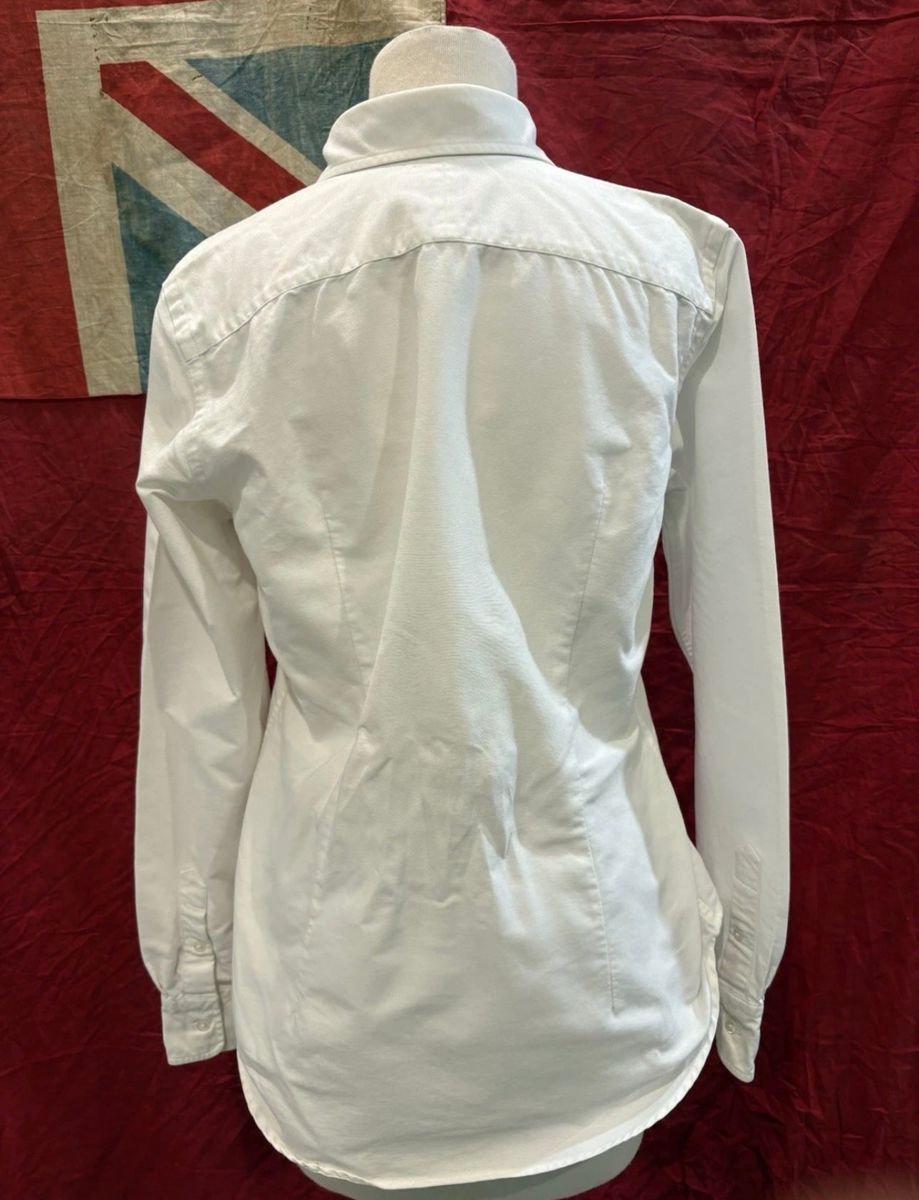 Ralph Lauren Women’s 100% Cotton White Chest Logo Shirt Size 10