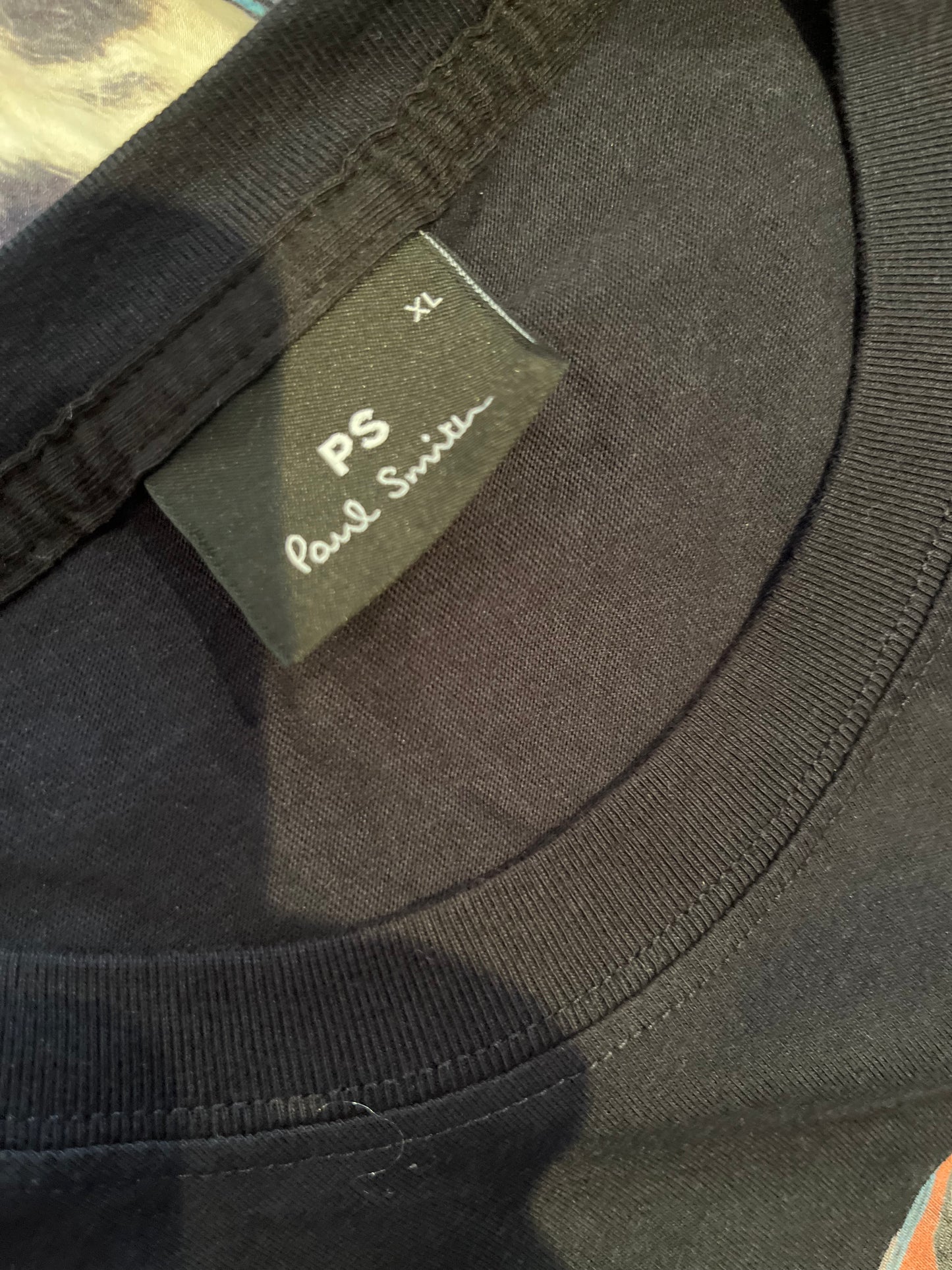 Paul Smith PS 100% Cotton Skull Logo Print Tee Size XL Regular Fit