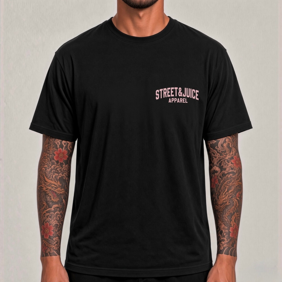 Street & Juice ‘Jockey Slut’ 100% Black Heavyweight Cotton Graphic Tee