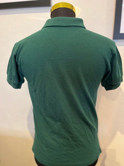 Polo Ralph Lauren 100% Cotton Green Polo Shirt Size Smal