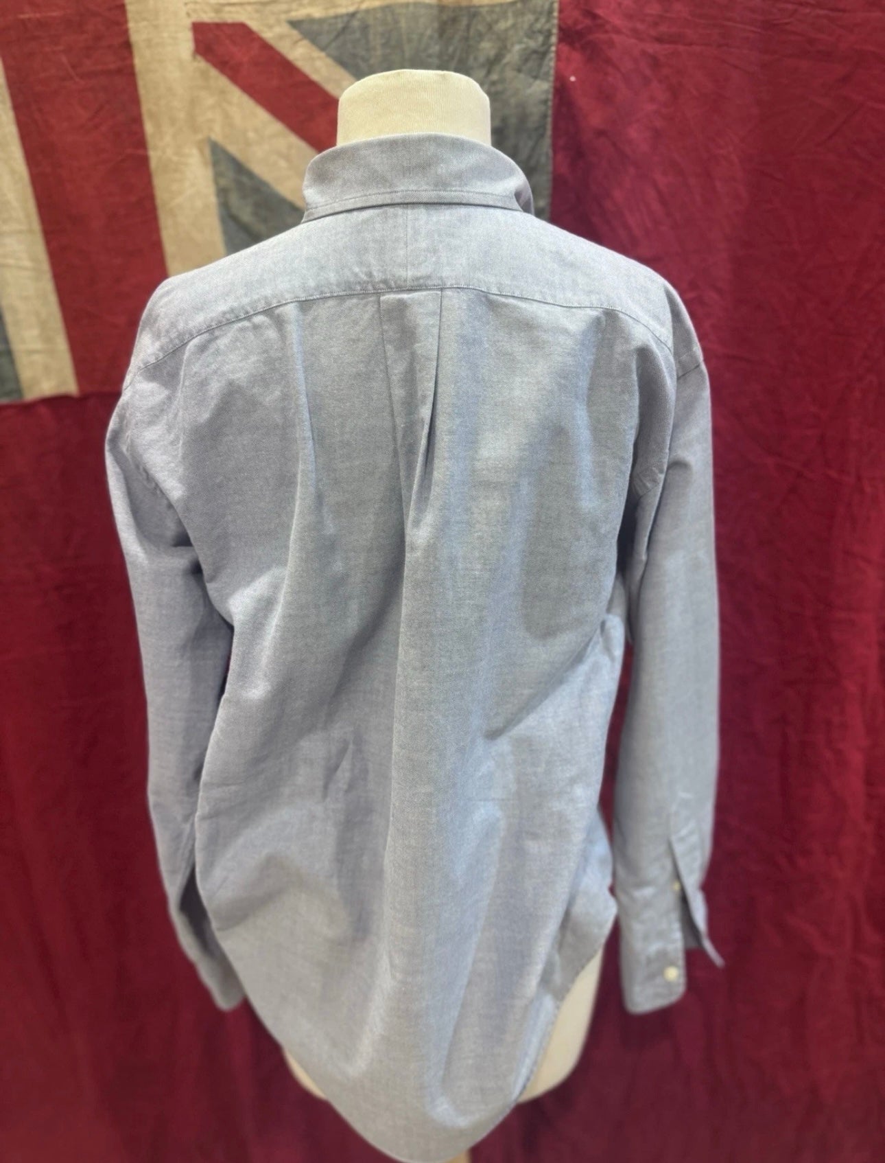 Ralph Lauren Women’s 100% Cotton Blue Oxford Shirt Size 4 Slim Fit