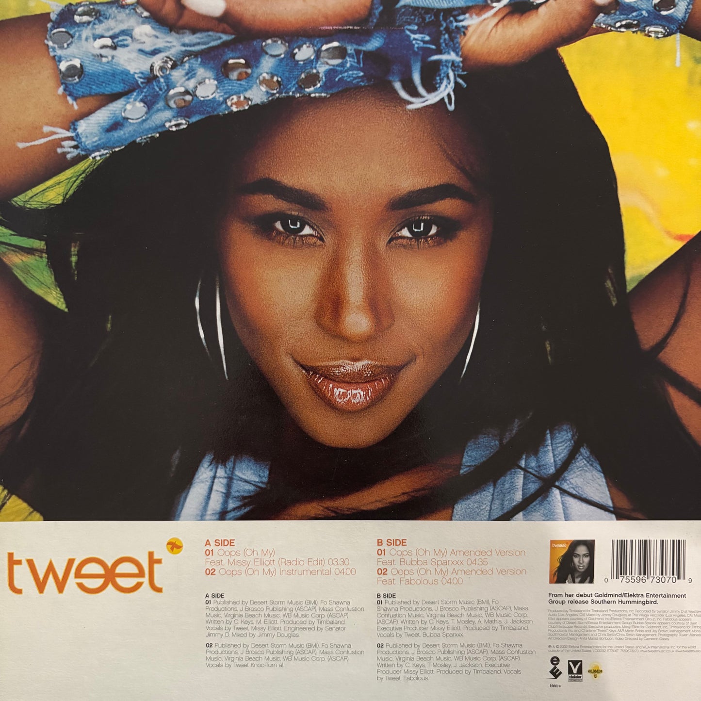 Tweet “Oops (Oh My)” 4 Version 12inch vinyl record