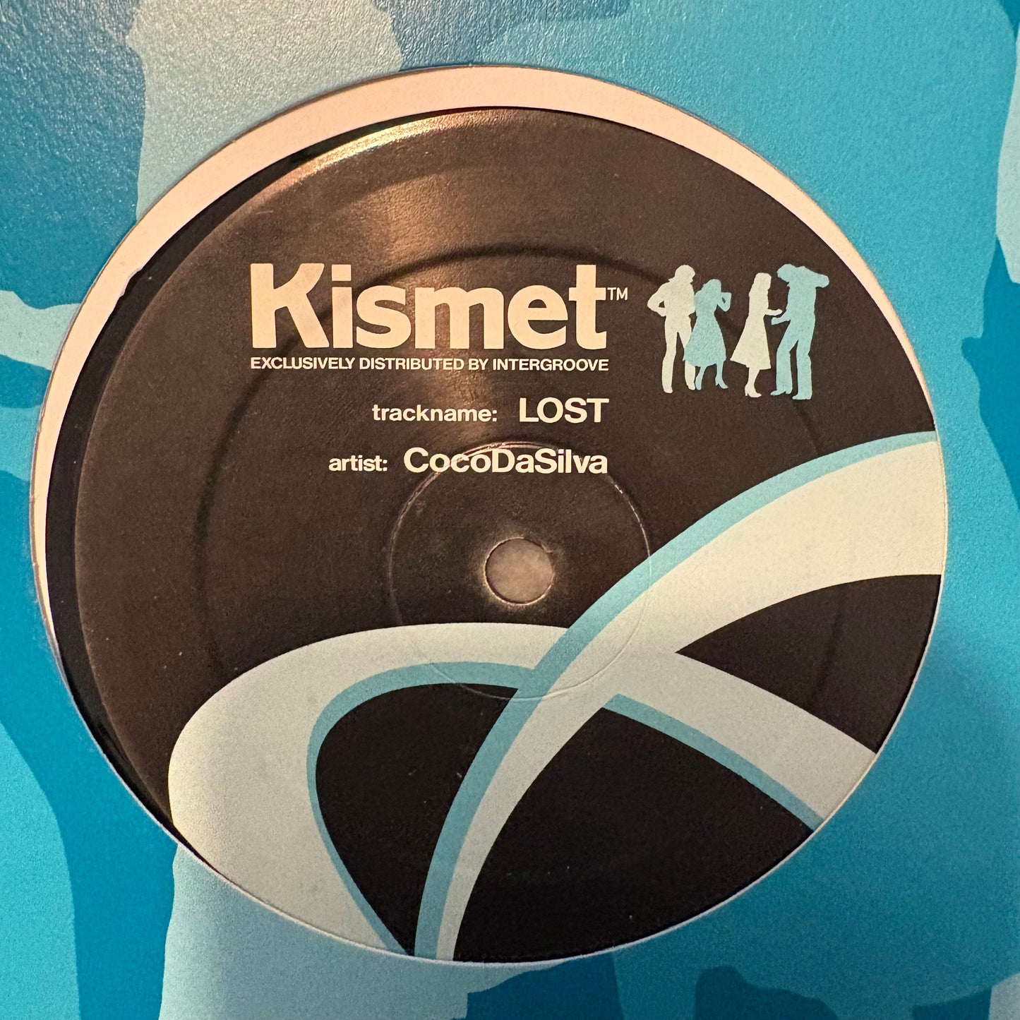 Coco Da Silva “Lost” Single Sided 12inch vinyl record Kismet