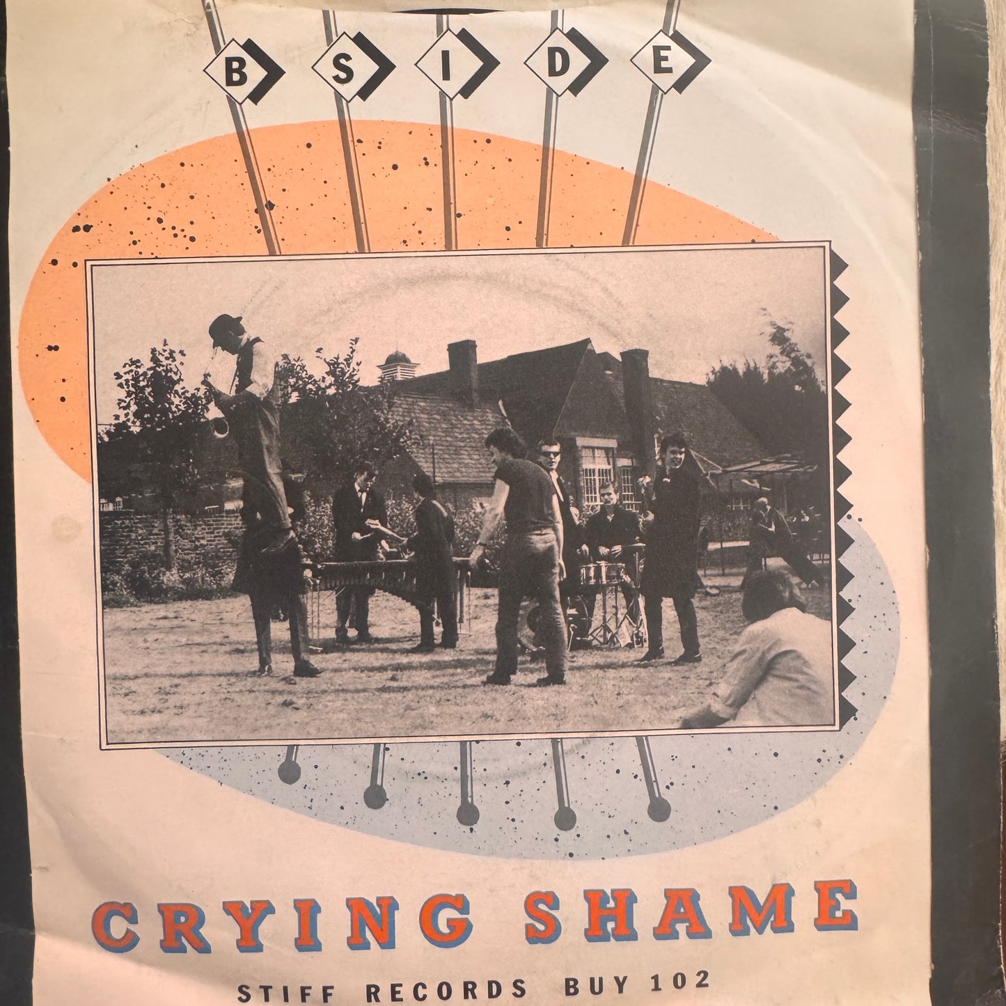 Madness “Embarrassment” 2 Track 7inch Vinyl Record Stiff Records 1980