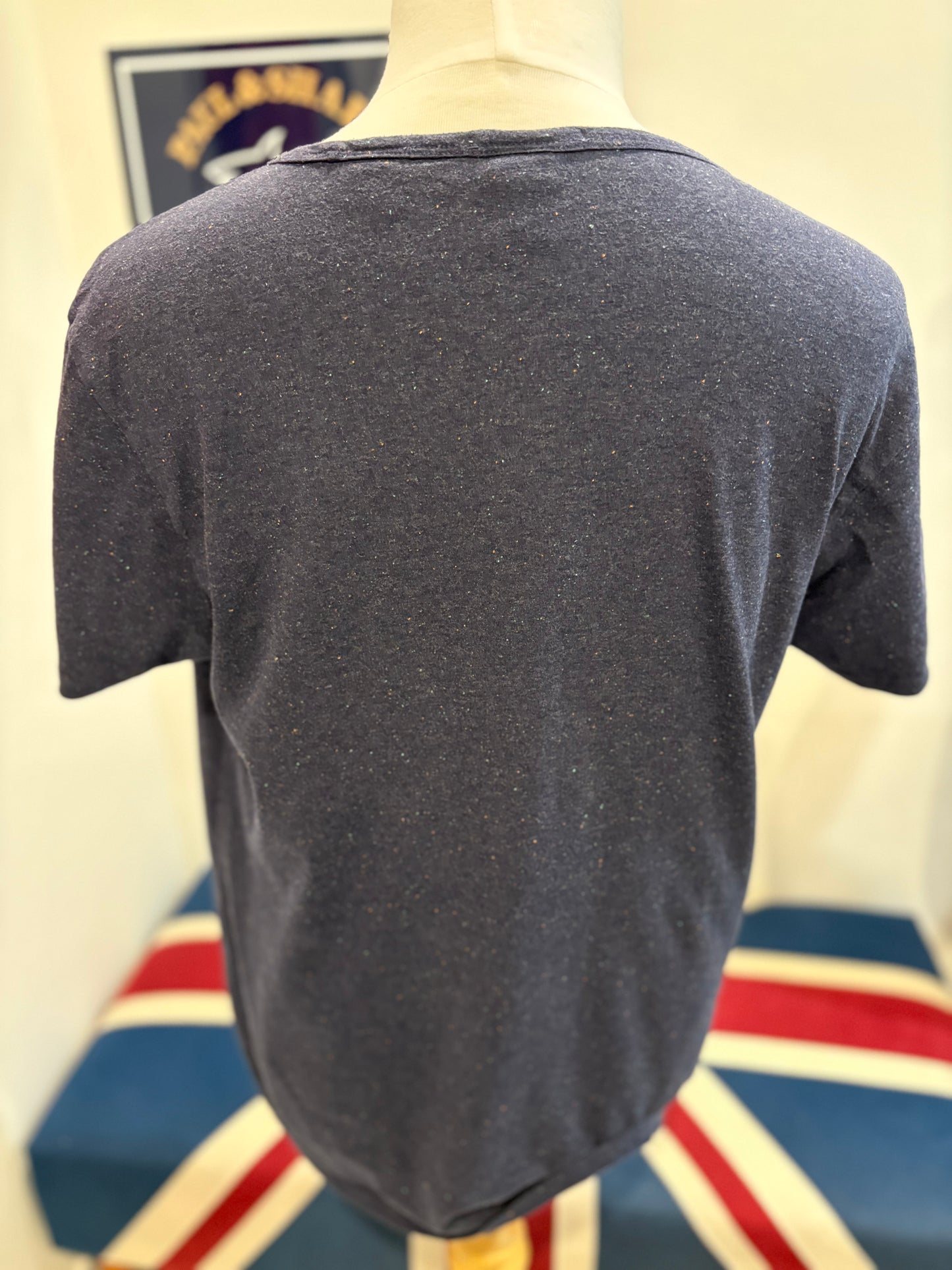 Scotch & Soda 100% Cotton Blue Chest Logo Tee