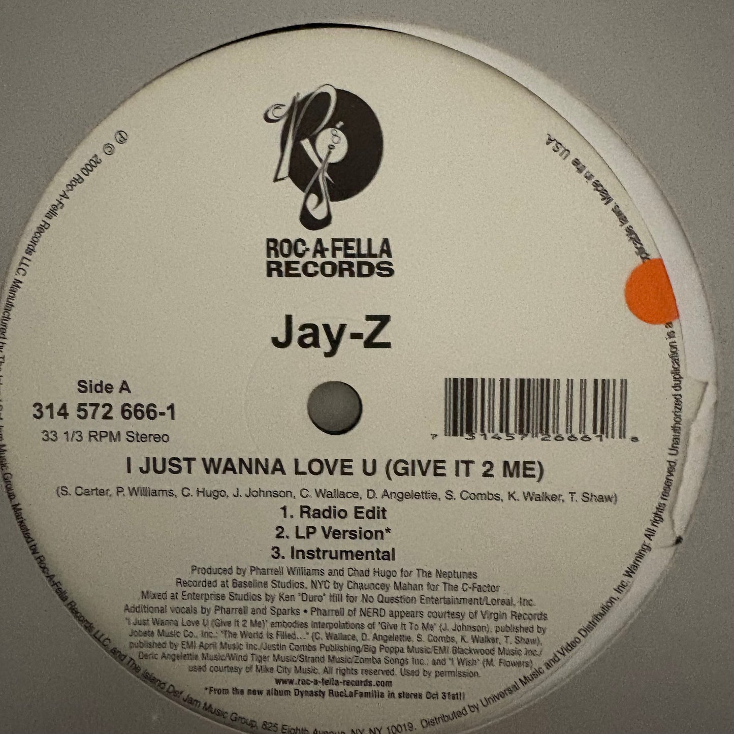 Jay-Z “I Just Wanna Love U (Give It 2 Me)” / “Parking Lot Pimpin’” Fest Beanie Sigel & Memphis Bleek