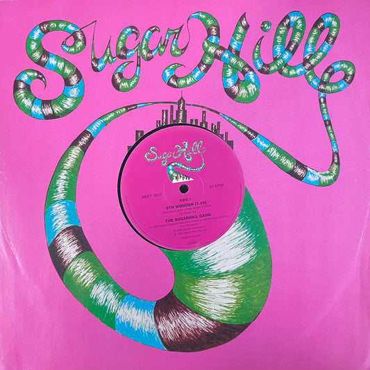 The Sugar Hill Gang “8th Wonder” / Furious Five “Showdown” 2 Track 12” Vinyl on Sugar Hill Records