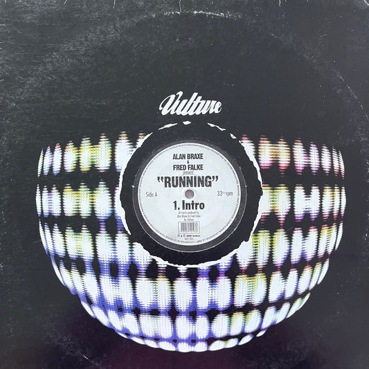 Alan Braze & Fred Falke “Running” Intro 2 Track 12inch Vinyl Record