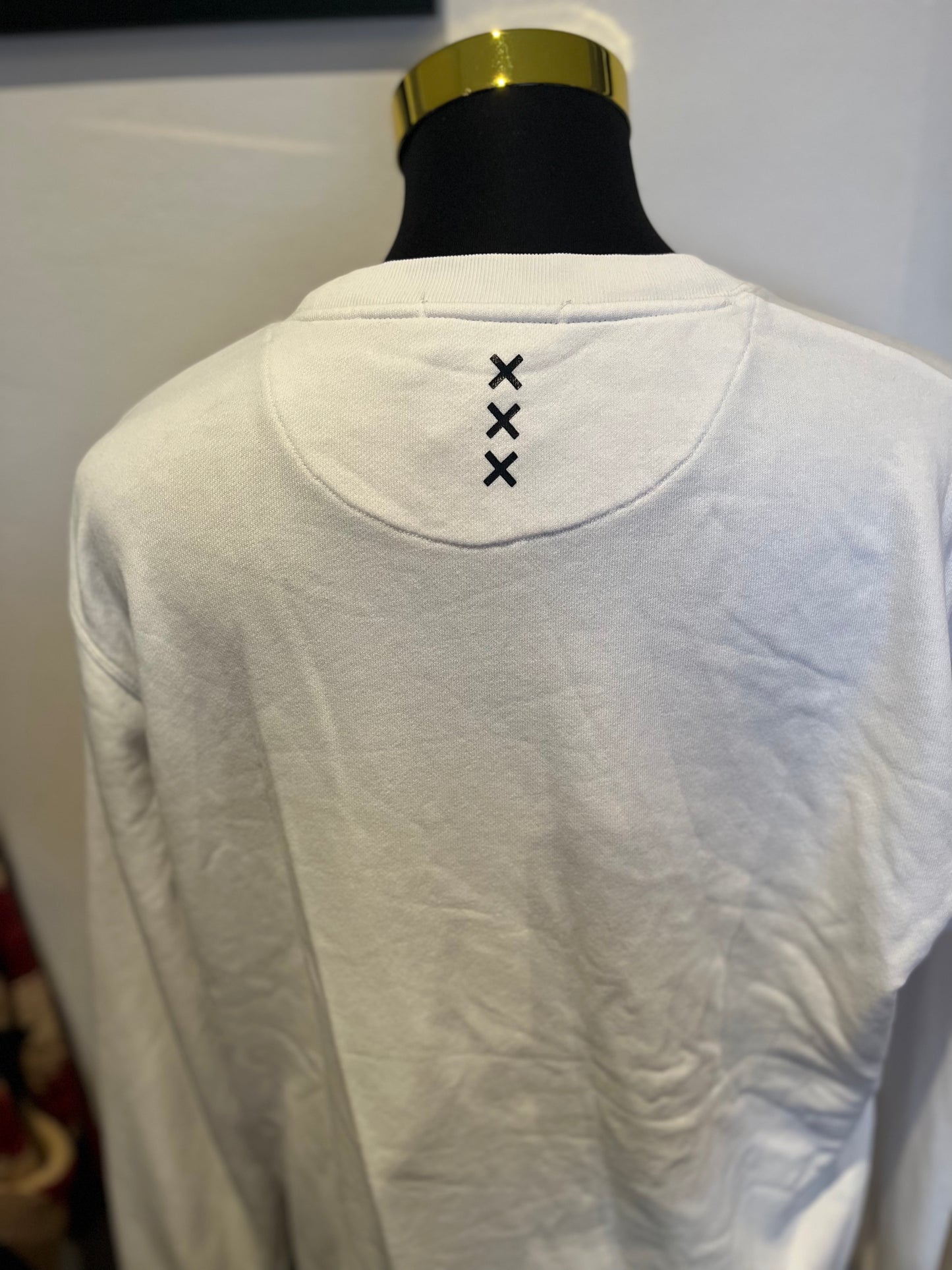 Scotch & Soda 100% Cotton Logo Print Sweater Size XL