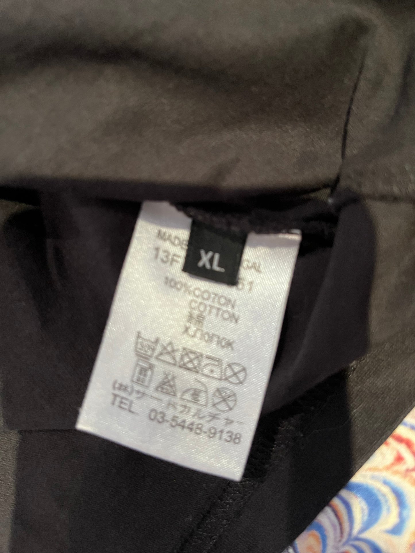 Givenchy 100% Cotton Logo Print Black Tee Size L Made in Portugal