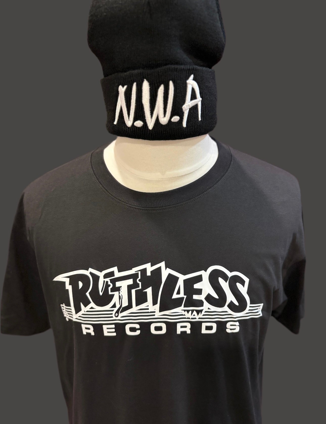 Ruthless Records NWA 100% Cotton Black Tee