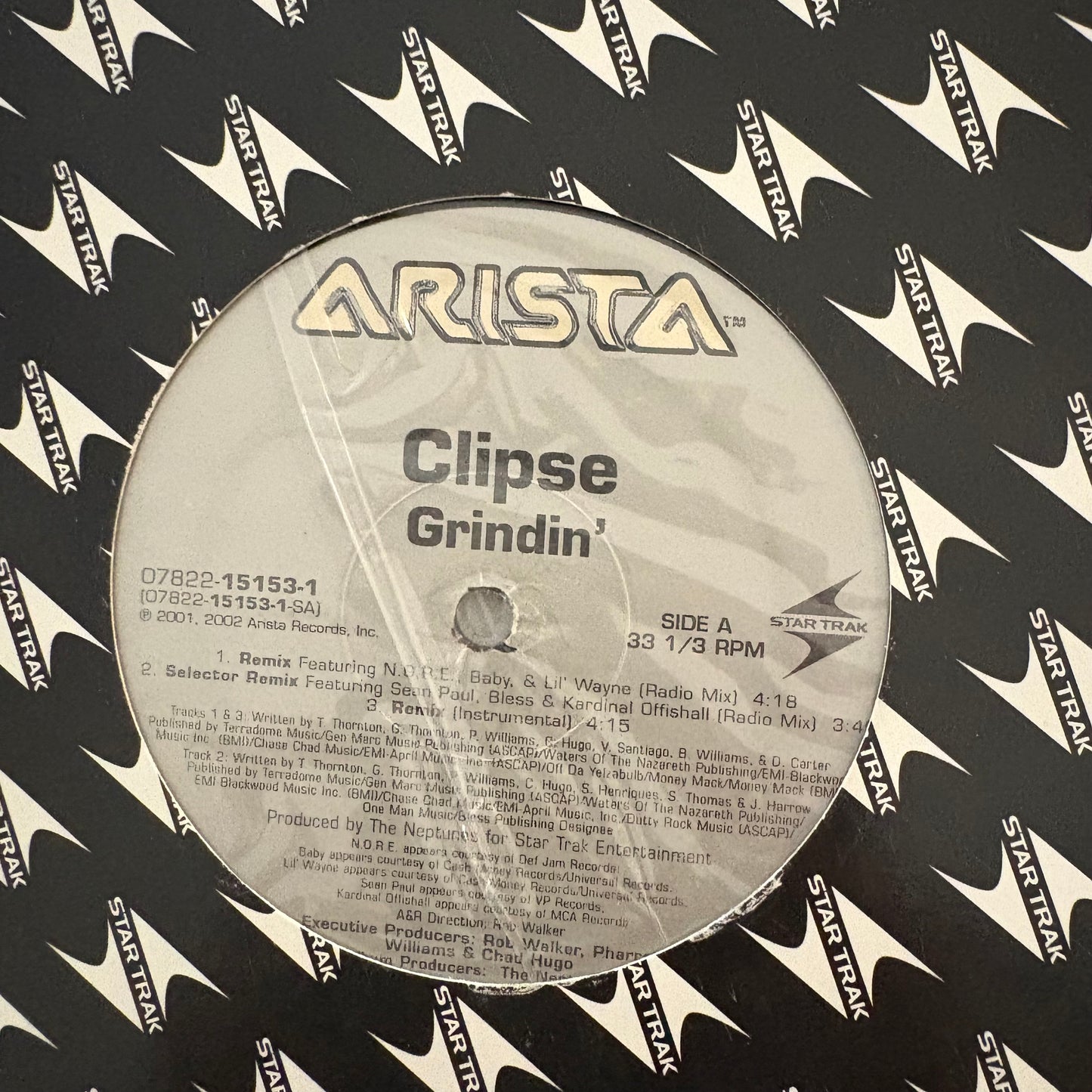 Clipse “Grindin” 6 Version 12inch Vinyl Record