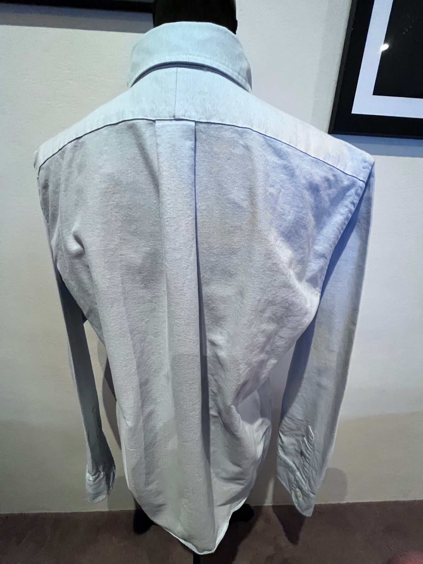 Ralph Lauren Women’s 100% Cotton Blue Oxford Shirt Size 10 Classic Fit