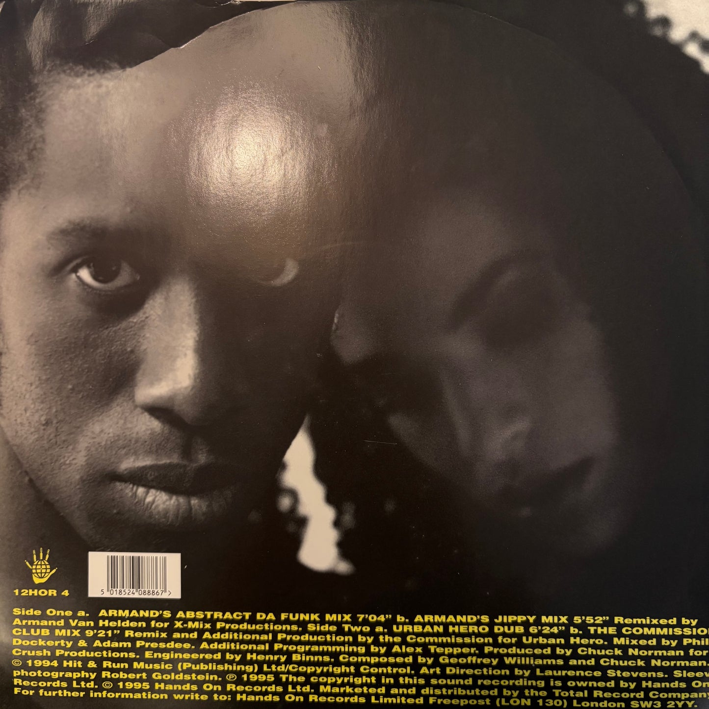 Geoffrey Williams “Sex Life” Armand’s Abstract Da Funk Mix 4 Version 12inch Vinyl Record