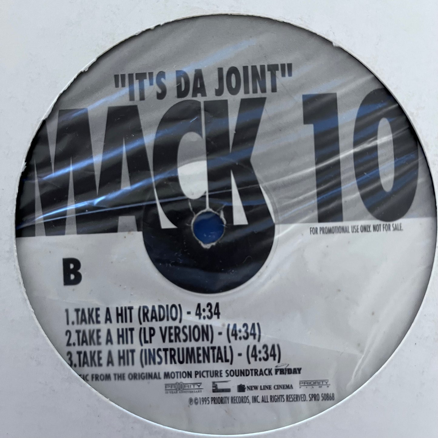 Dr Dre “Keep Their Heads Ringing” / Mack 10 “Take A Hit” 6 Version 12inch Vinyl Record