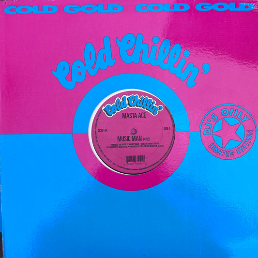 Masta Ace “Music Man” / “I Got Ta” 2 Track 12inch vinyl record
