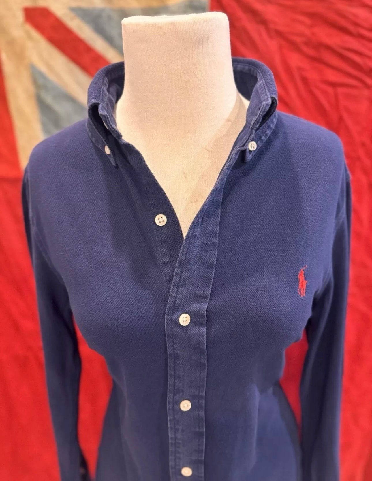 Ralph Lauren Women’s 100% Cotton Featherweight Mesh Shirt Size XS