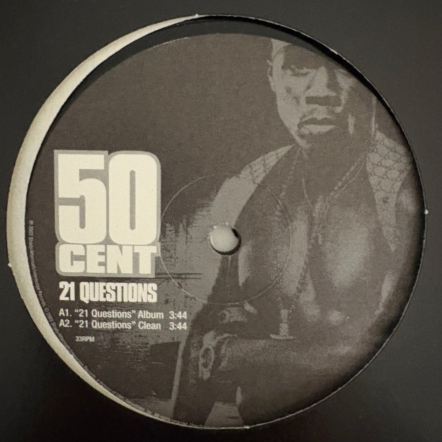 50 Cent “21 Questions” Ft Nate Dogg” 4 Version 12inch vinyl record