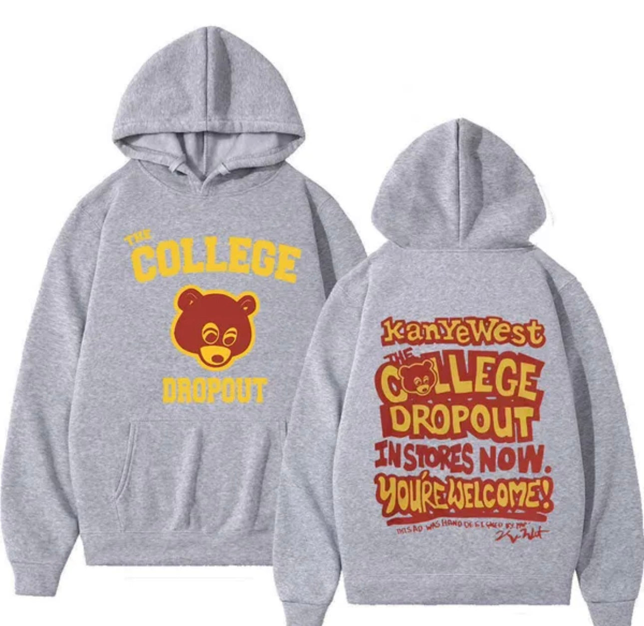 Kanye West College Dropout Sweatshirt Kanye West