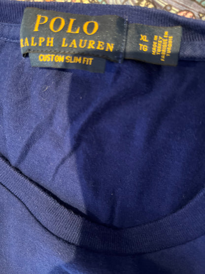 Ralph Lauren 100% Cotton area Logo Print T Regular Fit Size XL