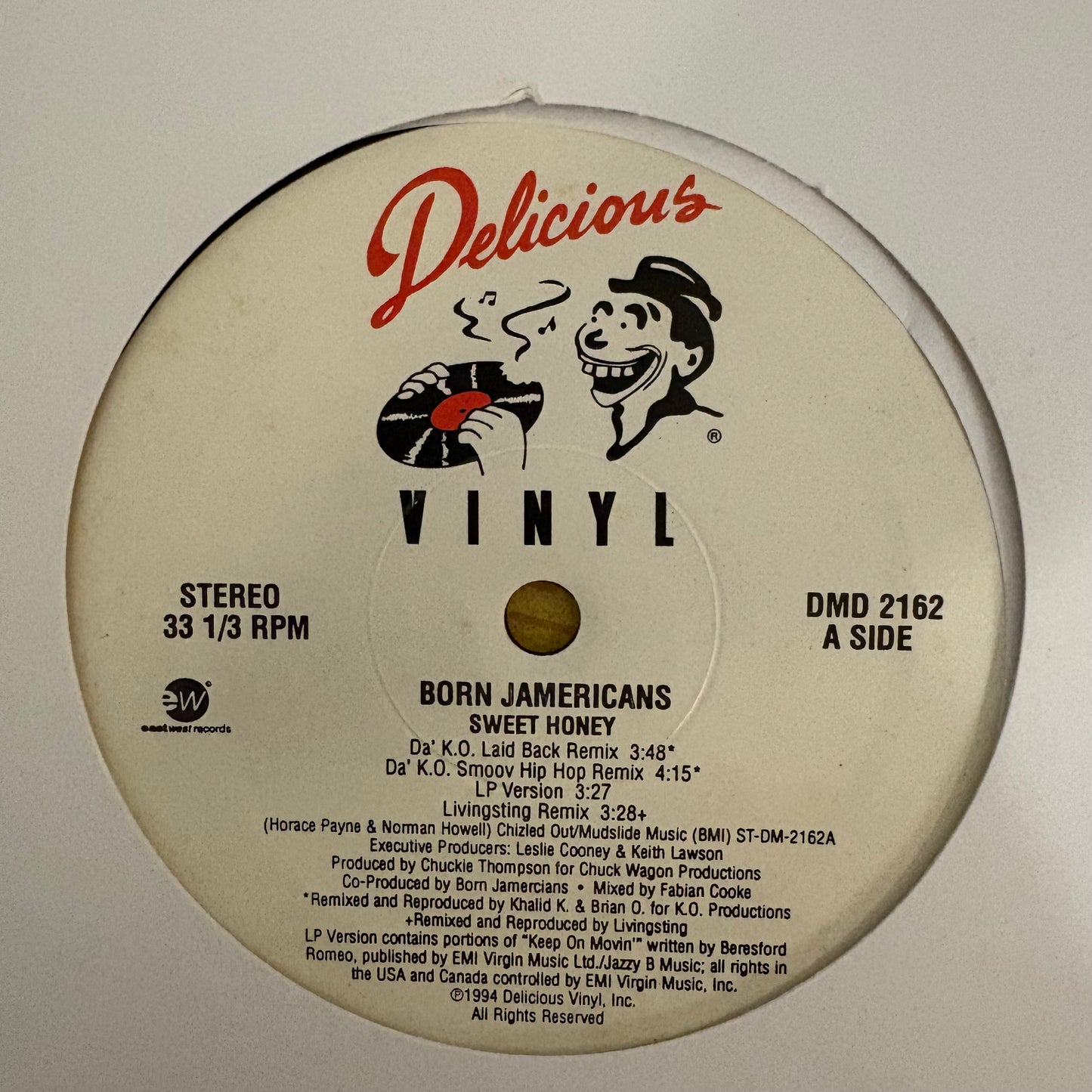 Born Jamericans #Sweet Honey” 7 version 12inch Vinyl Record on Delicious Vinyl