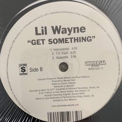 Lil’ Wayne “Get Something” 5 Version 12inch Vinyl Single