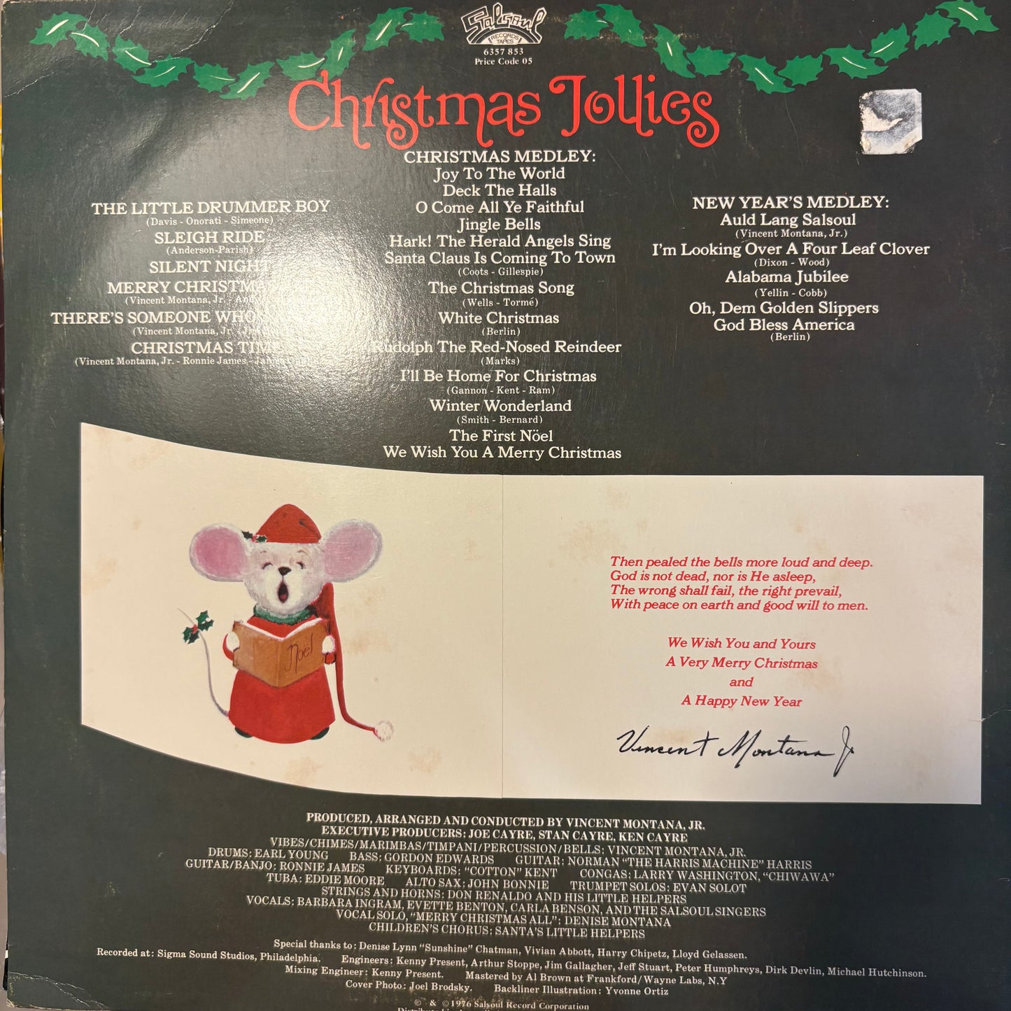 The Salsoul Orchestra ‘Christmas Jollies’ 6 Tracks and Full Length Disco Medley