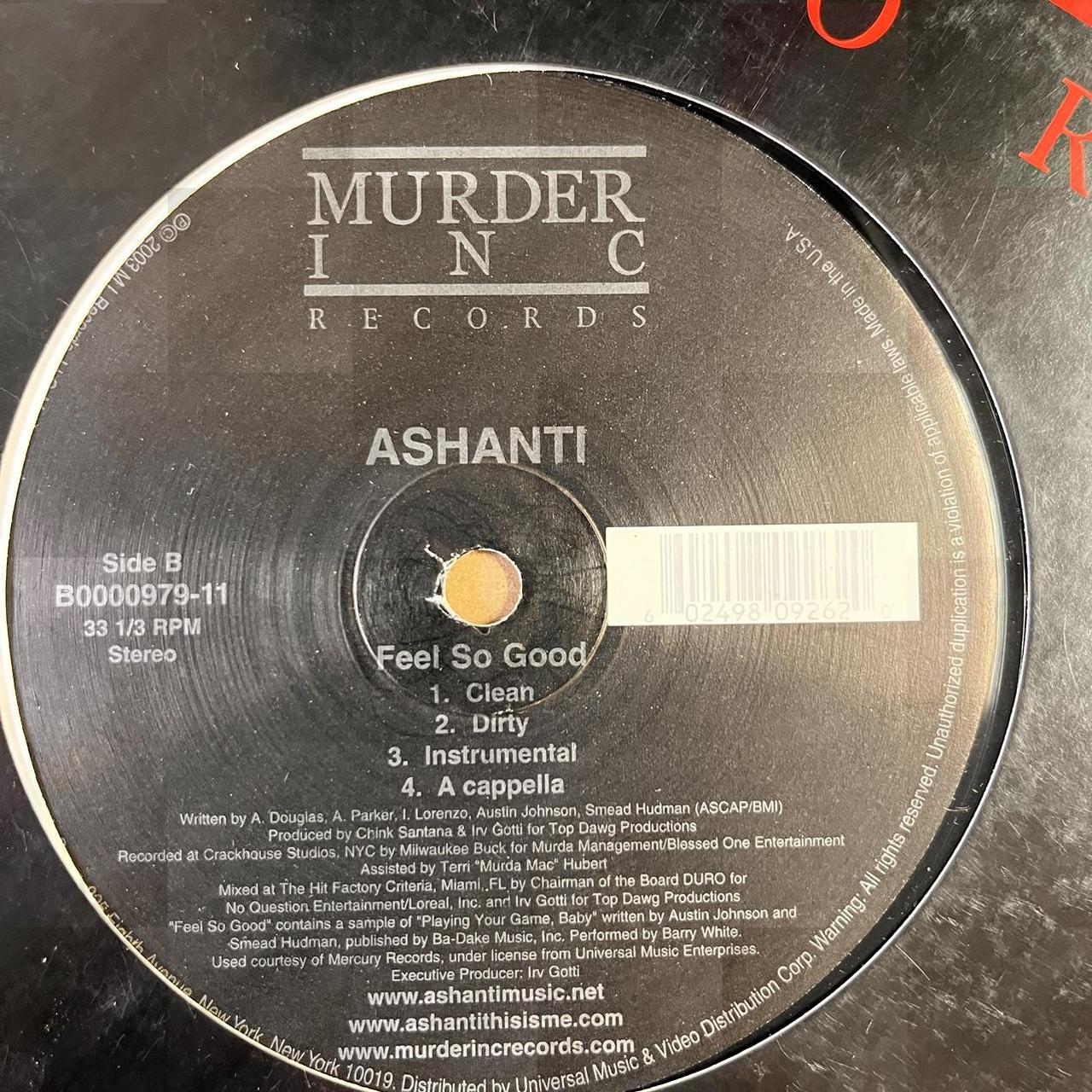 Ashanti “Rock wit U (Awww Baby )” Remix / “Feel So Good” 7 Track 12inch Vinyl