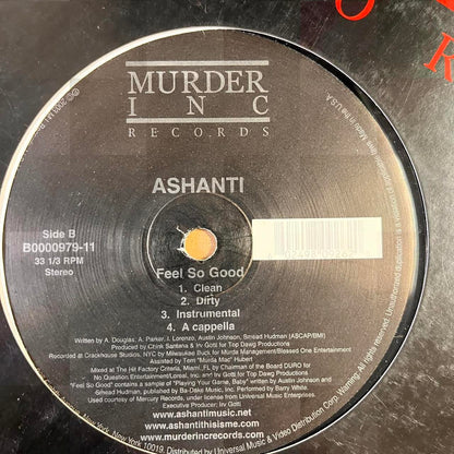 Ashanti “Rock wit U (Awww Baby )” Remix / “Feel So Good” 7 Track 12inch Vinyl