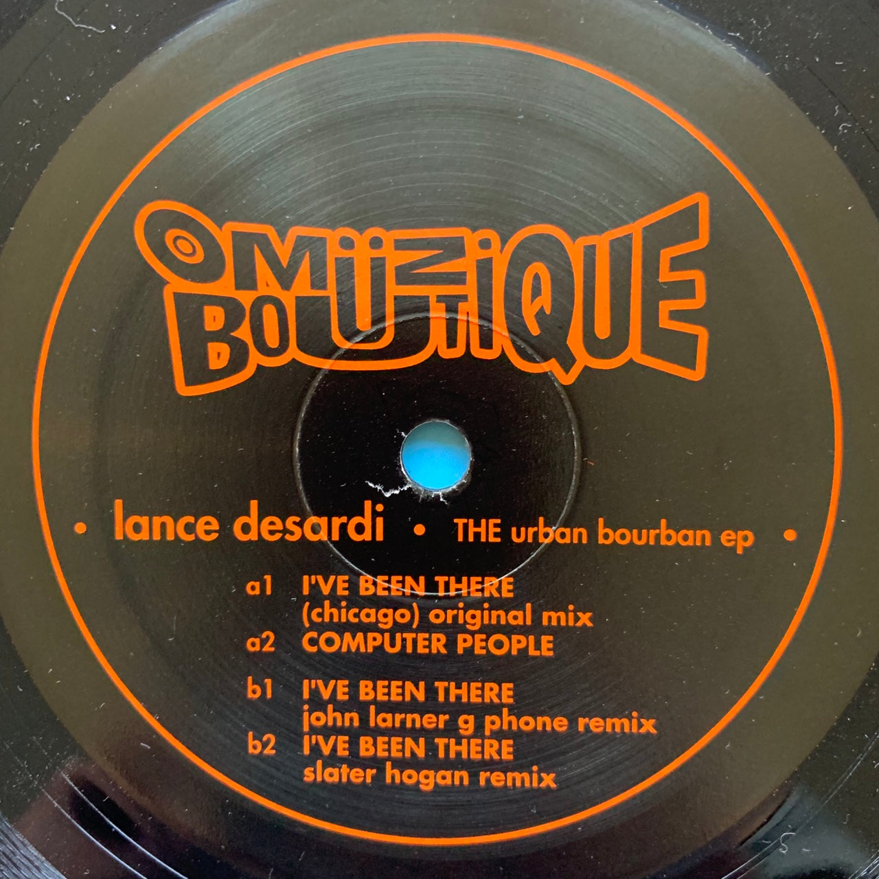 Lance Desardi ‘The Urban Bourbon Ep” 4 Track 12inch Vinyl
