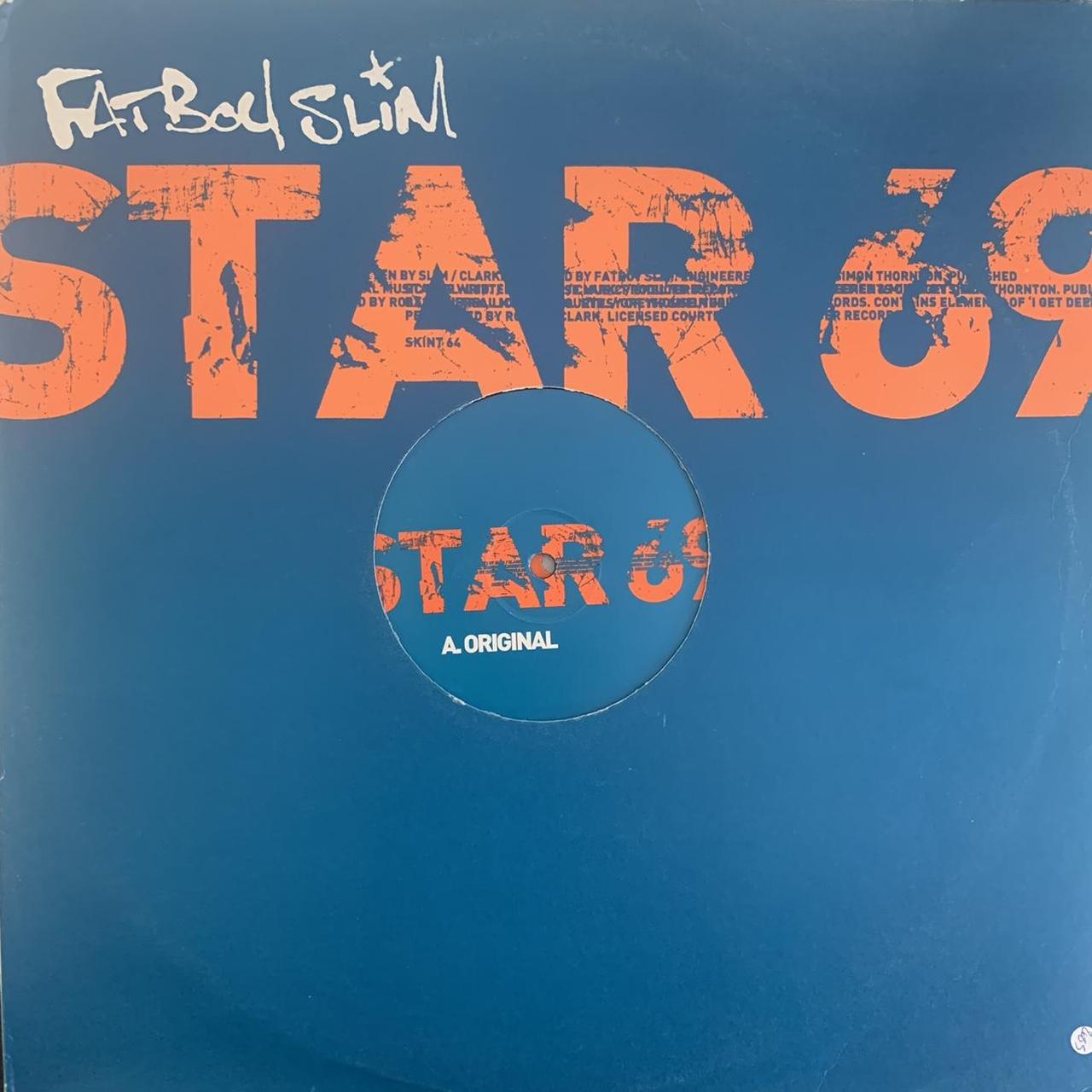 Fatboy Slim “Star 69” 6 Track 12inch rare Double Vinyl Pack Promo Version