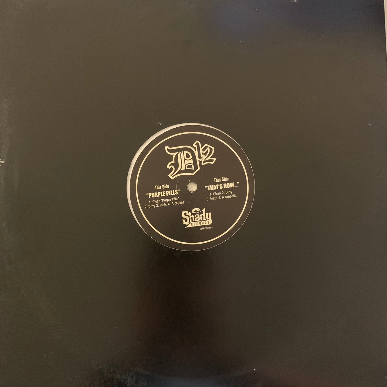 D12 “Purple Pills” / “That’s How” 8 version 12inch Vinyl