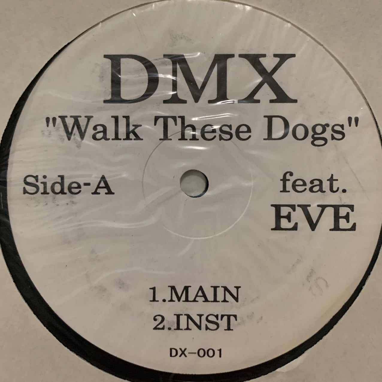 DMX Feat Eve “Walk These Dogs” 12 Inch Vinyl