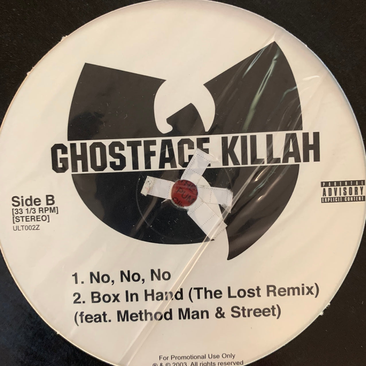 Ghostface Killah Feat Method Man “No No No” / “Summertime” Feat Beyoncé 4 Track 12inch Vinyl