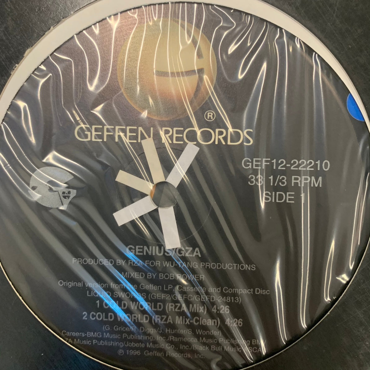 GZA Feat D’angelo “Cold World” remix 5 Version 12inch Vinyl