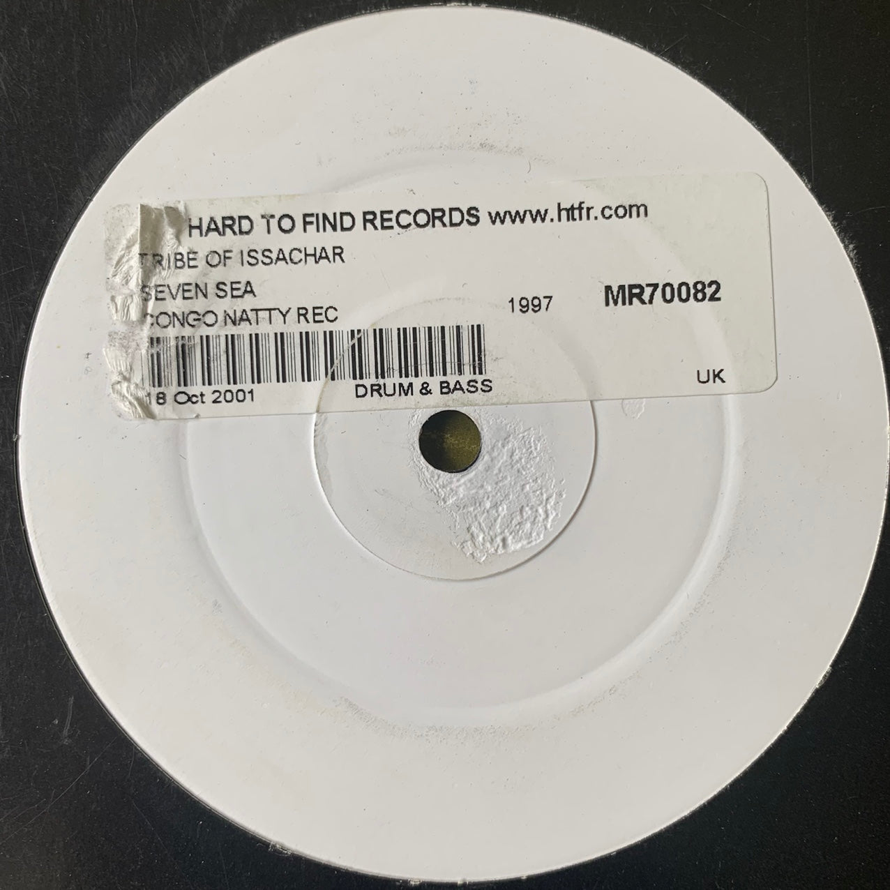 Congo Natty “Tribe Of Issachar” / “Seven Seas” 2 Track 12inch Vinyl