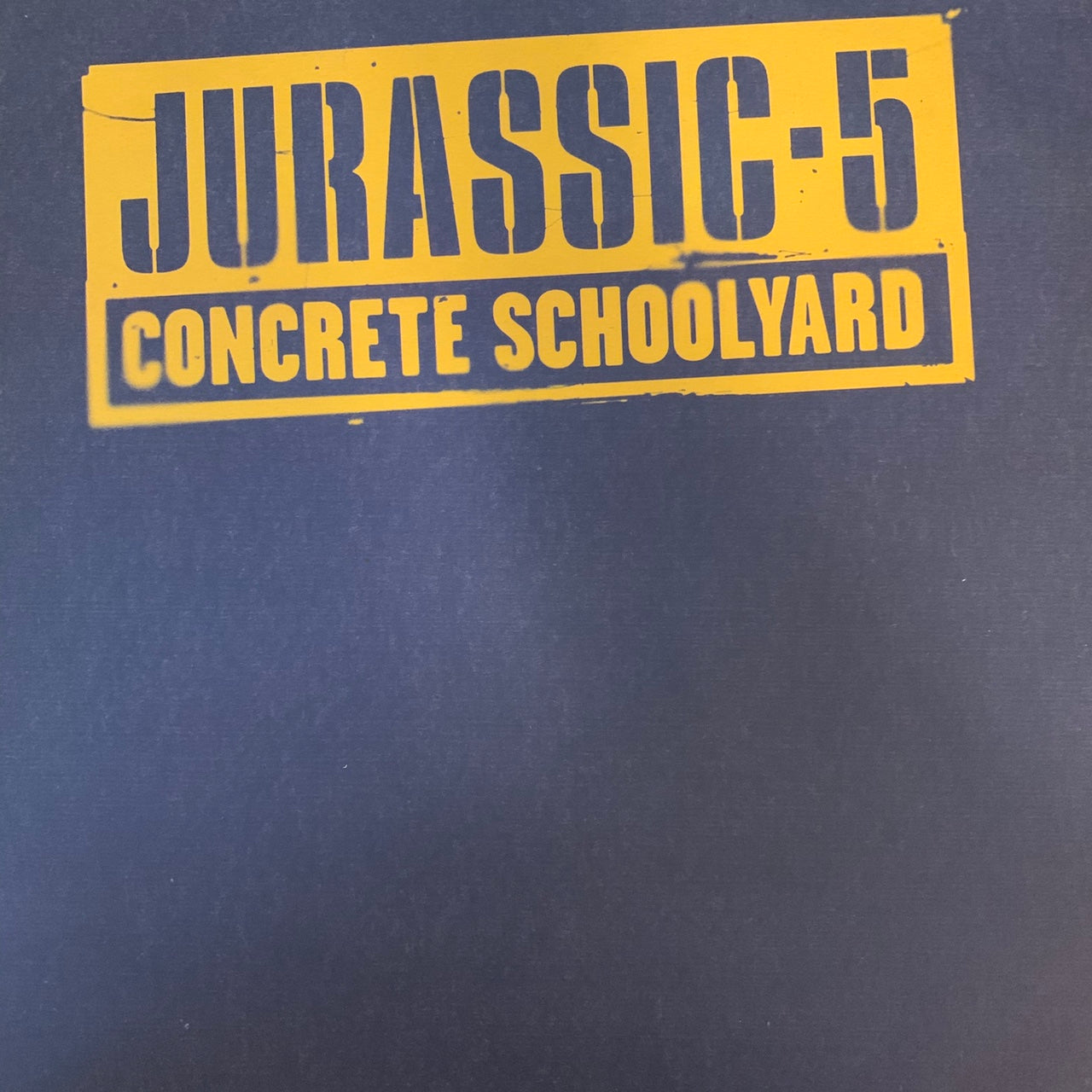 Jurassic 5 “Concrete Schoolyard” 3 Track 12inch Vinyl