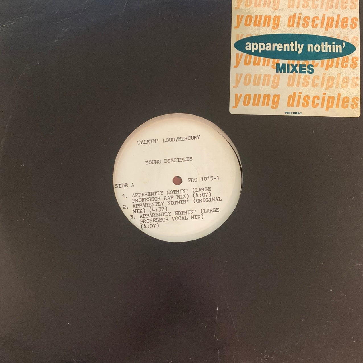 Young Disciples “Apparently Nothin” 6 Version 12inch Vinyl