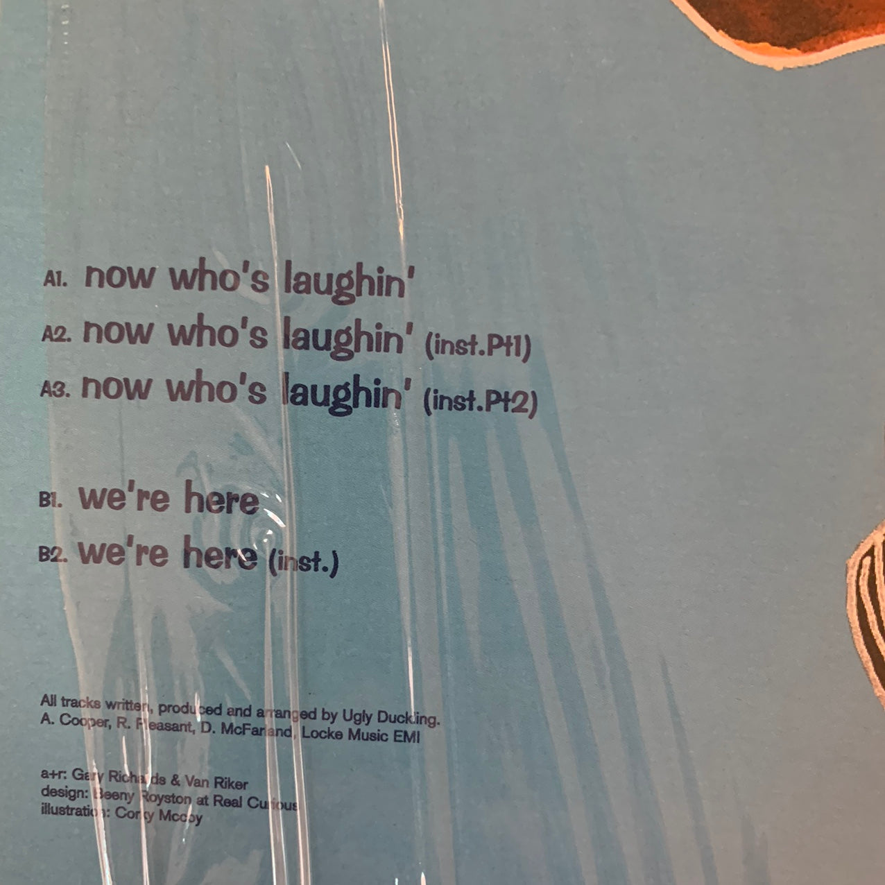 Ugly Ducking “Now Who’s Laughin” 5 Track 12inch Vinyl