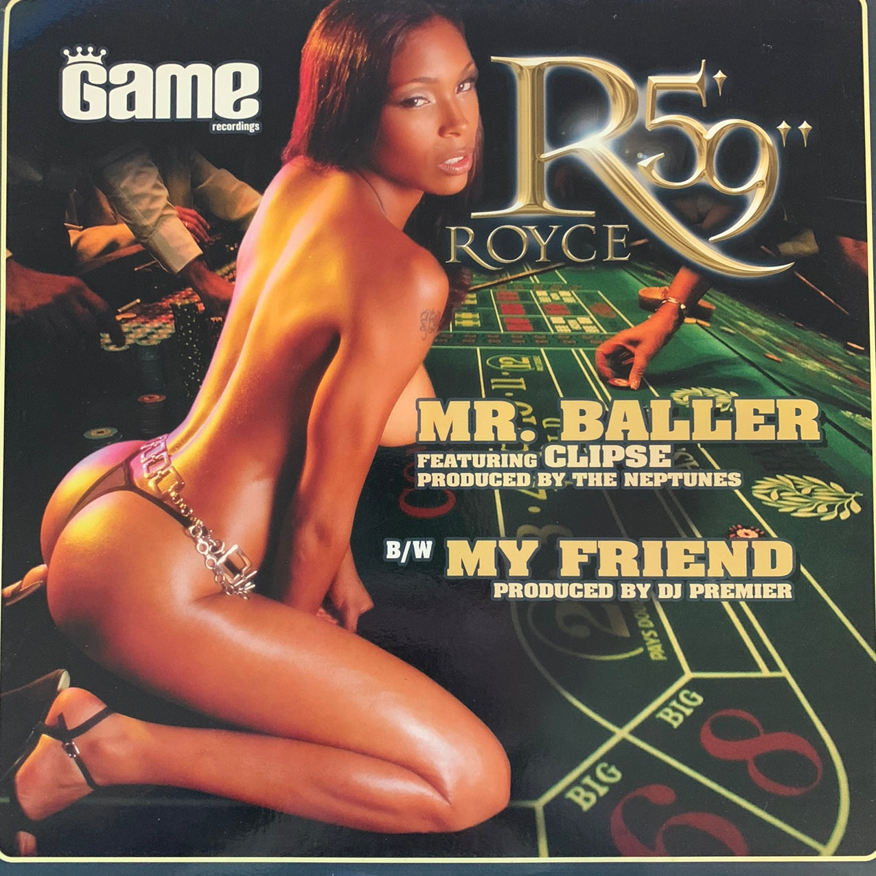 Royce Da 59 “Mr Baller” / “My Friend” Produced by DJ Premier 6 Version 12inch Vinyl