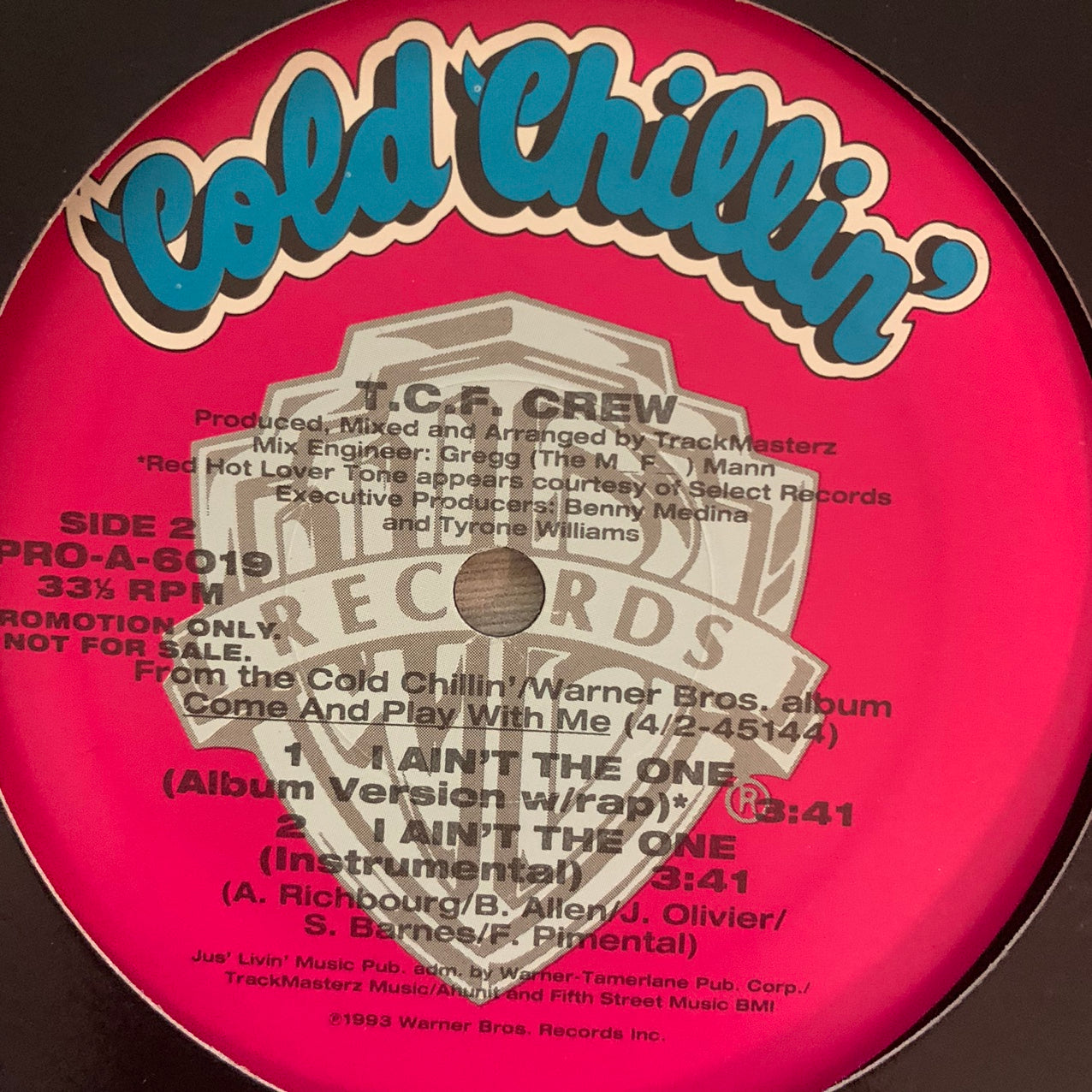 T.C.F. Crew “I Ain’t The One” 3 Version 12inch Vinyl