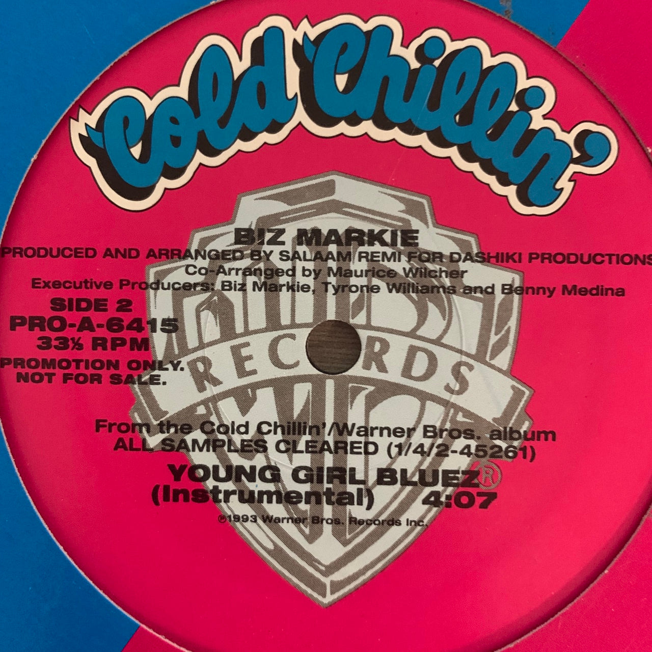 Biz Markie “Young Girl Bluez” 2 Version 12inch Vinyl