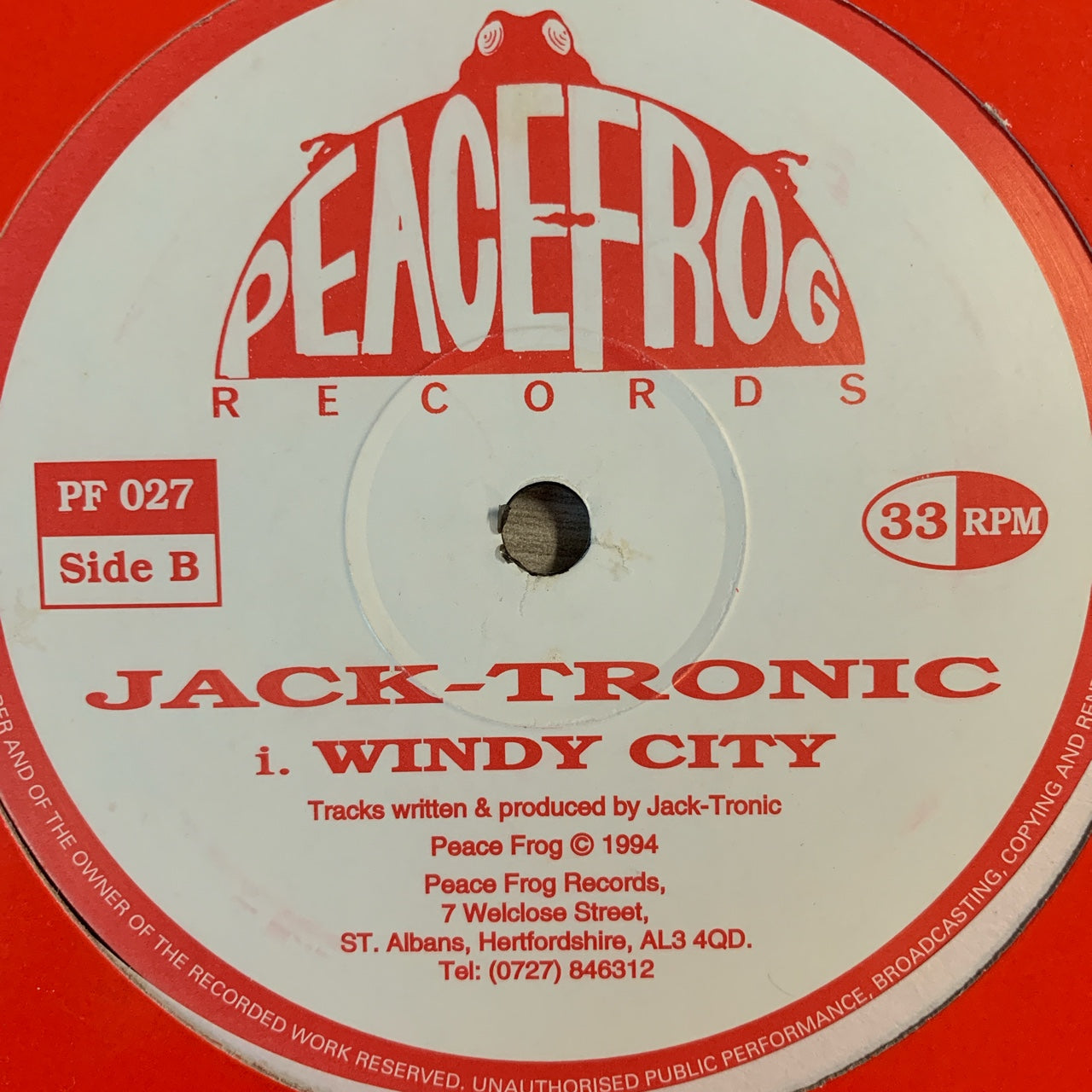Jack-Tronic “The Hustler” / “Windy City”
